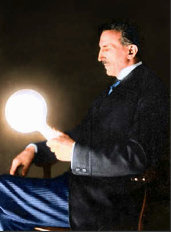 Tesla Lampe