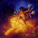 Göttin Durga -- Einigkeit und die Göttliche Mutter