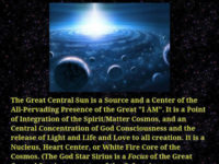 Kosmische Zentralrasse-Meditation täglich um 16:15 Uhr MEZ