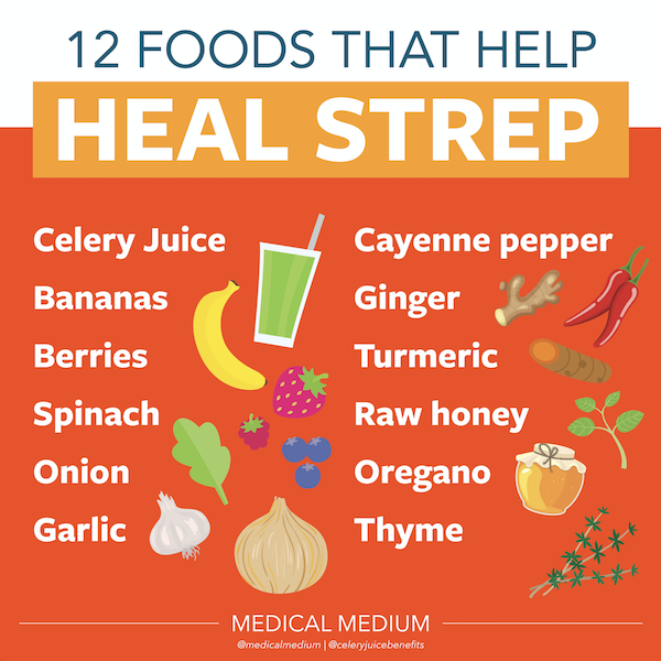 Medizinisches Medium: 12 Nahrungsmittel, die helfen, durch Streptokokken verursachte Beschwerden zu heilen