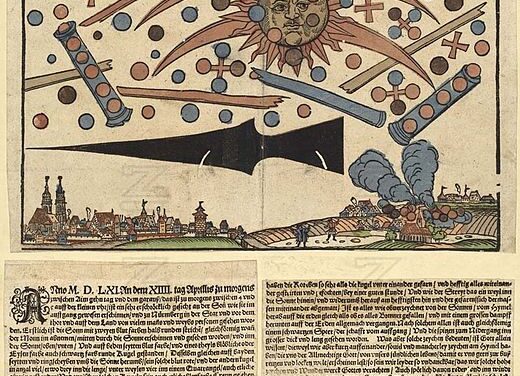 UFO-Schlacht über Nürnberg vor genau 460 Jahren am 14. April 1561