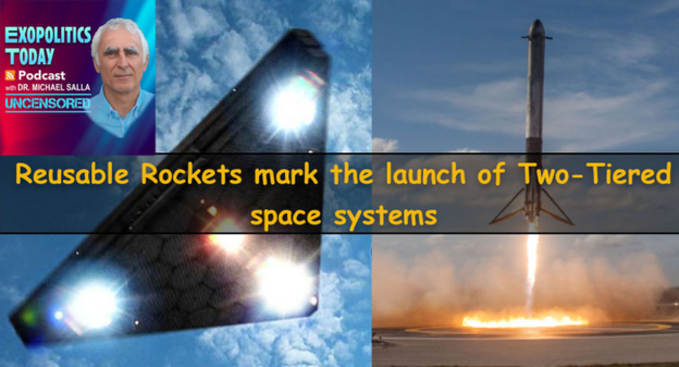 Wiederverwendbare Raketen markieren den Start von zweistufigen Raumfahrt-Systemen