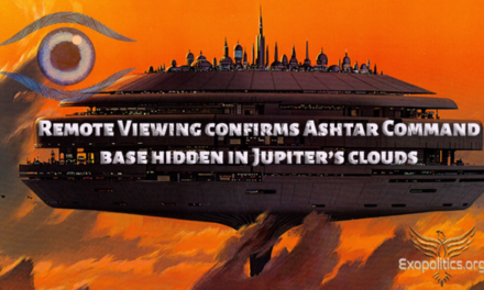 Eine Fernwahrnehmung bestätigt den in Jupiters Wolken versteckten Stützpunkt des Ashtar-Kommandos