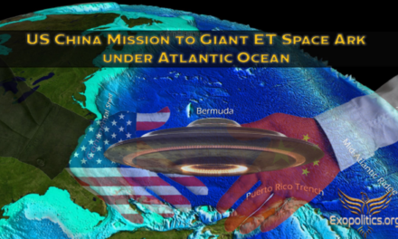 Eine gemeinsame Mission der Vereinigten Staaten und Chinas zu einer riesigen, außerirdischen Weltraum-Arche unter dem Atlantischen Ozean