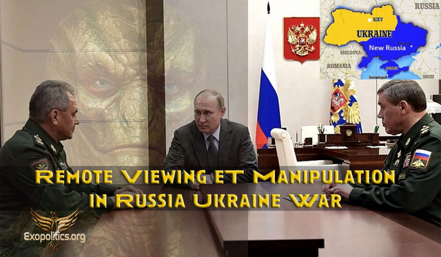Die Fernwahrnehmung von außerirdischer Einmischung im Russland-Ukraine-Krieg